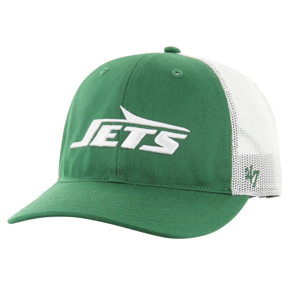 New York Jets '47 Youth Trucker Adjustable Hat - Green/White on sale