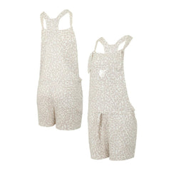 Baltimore Orioles Concepts Sport Women's Montana Hacci Knit Romper Overalls Cream