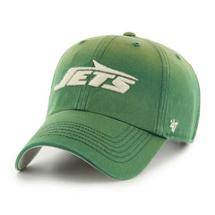 New York Jets '47 Dusted Relaxed Clean Up Adjustable Hat - Green for sale