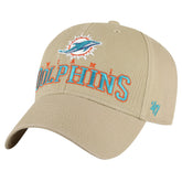 Miami Dolphins '47 Powell MVP Adjustable Hat - Khaki sale