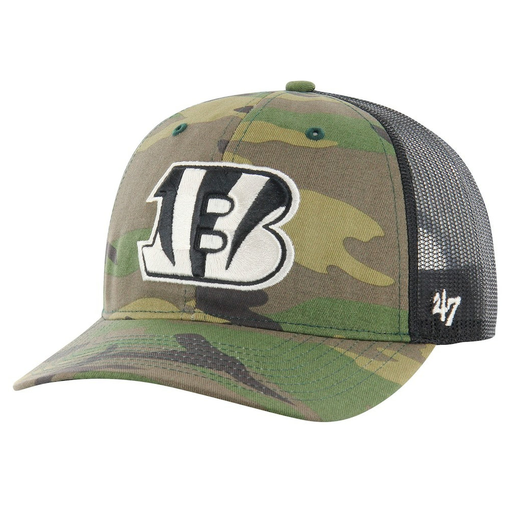 Cincinnati Bengals '47 Trucker Adjustable Hat - Camo cheap