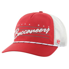 Tampa Bay Buccaneers '47 Downburst Relaxed Hitch Trucker Adjustable Hat - Red/White for sale