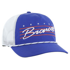 Denver Broncos '47 Downburst Relaxed Hitch Trucker Adjustable Hat - Royal/White outlet