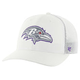 Baltimore Ravens '47 Snowball Trophy Stretch Fit Hat - White for sale