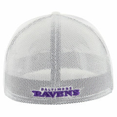 Baltimore Ravens '47 Snowball Trophy Stretch Fit Hat - White for sale