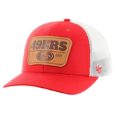 San Francisco 49ers '47 Thrash Trophy Flex Hat - Scarlet/White outlet