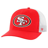 San Francisco 49ers '47 Team Unstructured Trucker Adjustable Hat - Scarlet/White on sale