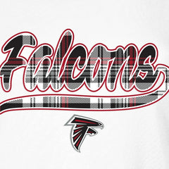 Atlanta Falcons New Era Women's 3rd Down T-Shirt - White/Red cheap