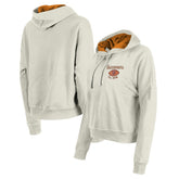 Tampa Bay Buccaneers New Era Women's 3rd Down Historic Pullover Hoodie - Cream on sale