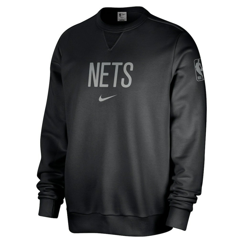 Brooklyn Nets Courtside Standard Issue Performance Pullover Sweatshirt - Black cheap