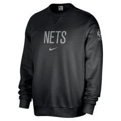 Brooklyn Nets Courtside Standard Issue Performance Pullover Sweatshirt - Black cheap