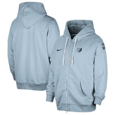 Memphis Grizzlies Authentic Standard Issue Full-Zip Hoodie Jacket - Light Blue on sale