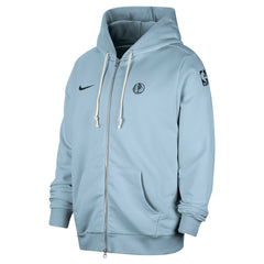 Dallas Mavericks Authentic Standard Issue Full-Zip Hoodie Jacket sale - Light Blue for sale