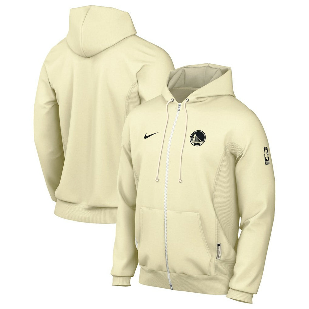Golden State Warriors Authentic Standard Issue Full-Zip Hoodie Jacket sale - Gray discount