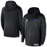 Orlando Magic 2024/25 On-Court Authentic Practice Yoga Restore Lightweight Pullover Hoodie - Black shop