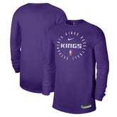 Sacramento Kings 2024/25 Legend On-Court Practice Long Sleeve T-Shirt - Purple online