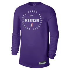 Sacramento Kings 2024/25 Legend On-Court Practice Long Sleeve T-Shirt - Purple online