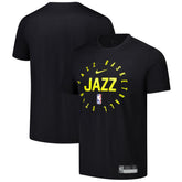 Utah Jazz 2024/25 Legend On-Court Practice Performance T-Shirt - Black on sale