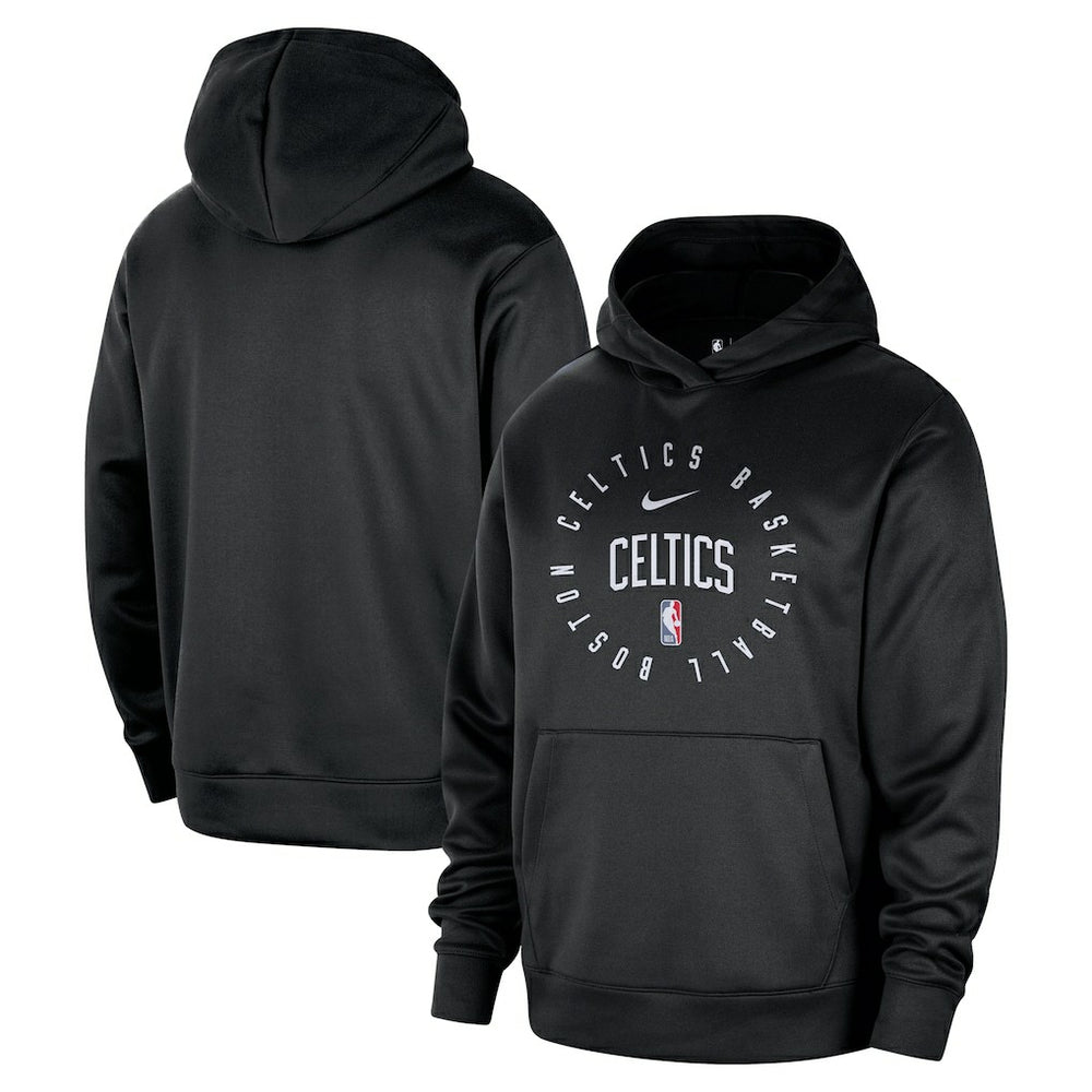 Boston Celtics 2024/25 Spotlight On-Court Practice Performance Pullover Hoodie - Black on sale