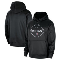 Sacramento Kings 2024/25 Spotlight On-Court Practice Performance Pullover Hoodie - Black sale