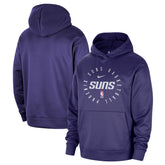 Phoenix Suns 2024/25 Spotlight On-Court Practice Performance Pullover Hoodie - Purple on sale