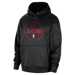 Portland Trail Blazers 2024/25 Spotlight On-Court Practice Performance Pullover Hoodie - Black cheap