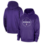 Sacramento Kings 2024/25 Spotlight On-Court Practice Performance Pullover Hoodie - Purple discount