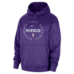 Sacramento Kings 2024/25 Spotlight On-Court Practice Performance Pullover Hoodie - Purple discount