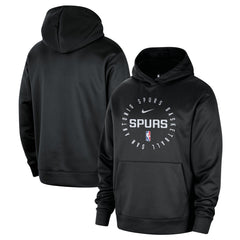 San Antonio Spurs 2024/25 Spotlight On-Court Practice Performance Pullover Hoodie - Black online