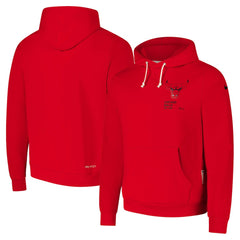 Chicago Bulls Courtside Standard Issue Premium Performance Pullover Hoodie - Red online