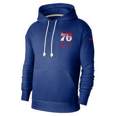 Philadelphia 76ers Courtside Standard Issue Premium Performance Pullover Hoodie - Royal cheap