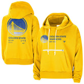 Golden State Warriors Women's Courtside Standard Issue Performance Pullover Hoodie sale - Gold cheap