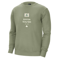 Boston Celtics Jordan Brand Courtside Statement Edition Heavyweight Pullover Sweatshirt - Green discount