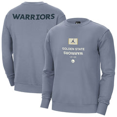 Golden State Warriors Jordan Brand Courtside Statement Edition Heavyweight Pullover Sweatshirt sale - Blue outlet