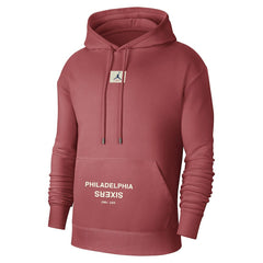 Philadelphia 76ers Jordan Brand Courtside Statement Edition Pullover Hoodie - Red shop
