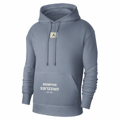 Memphis Grizzlies Jordan Brand Courtside Statement Edition Pullover Hoodie - Gray on sale