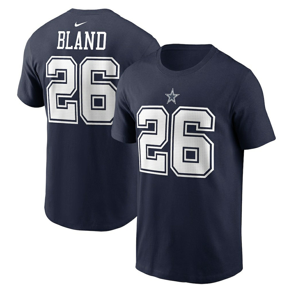 DaRon Bland Dallas Cowboys Player Name & Number T-Shirt - Navy sale