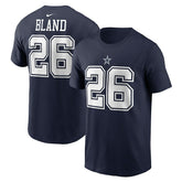 DaRon Bland Dallas Cowboys Player Name & Number T-Shirt - Navy sale