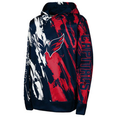 Washington Capitals Preschool Master Snipe Pullover Hoodie - Red Hoodies