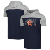 Houston Astros Active Brushed Hoodie T-Shirt Navy