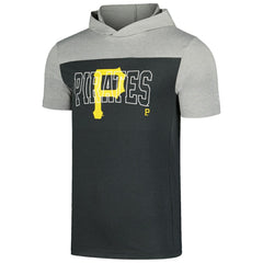 Pittsburgh Pirates Active Brushed Hoodie T-Shirt Black