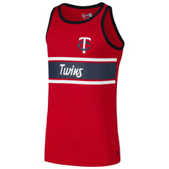 Minnesota Twins Jersey Ringer Tank Top Red
