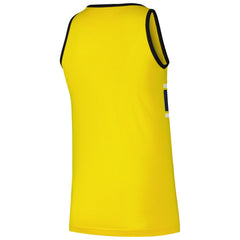 Milwaukee Brewers Jersey Ringer Tank Top Gold