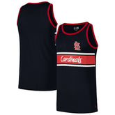 St. Louis Cardinals Jersey Ringer Tank Top Navy