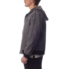 New York Jets The Wild Collective Corduroy Bomber Full-Zip Jacket - Gray sale
