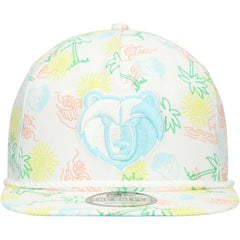 Memphis Grizzlies Palm Trees and Waves Golfer Adjustable Hat - White online