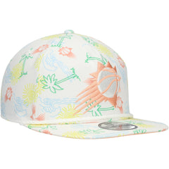 Phoenix Suns Palm Trees and Waves Golfer Adjustable Hat - White sale