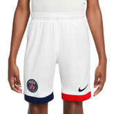 Paris Saint-Germain Youth 2024/25 Away Stadium Shorts on sale - White