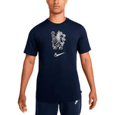 Chelsea Lion T-Shirt - Blue on sale