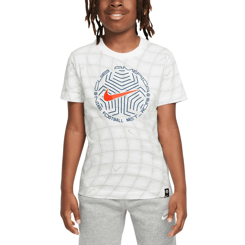 Club America Youth Play T-Shirt - White outlet